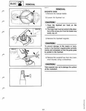 Yamaha Outboards 3P Service Manual, Page 69