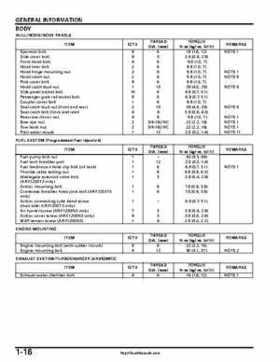 2004-2007 Honda Aquatrax ARX1200N3/T3/T3D Factory Service Manual, Page 19