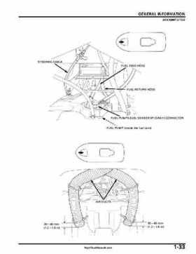 2004-2007 Honda Aquatrax ARX1200N3/T3/T3D Factory Service Manual, Page 36