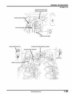 2004-2007 Honda Aquatrax ARX1200N3/T3/T3D Factory Service Manual, Page 38