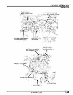 2004-2007 Honda Aquatrax ARX1200N3/T3/T3D Factory Service Manual, Page 40