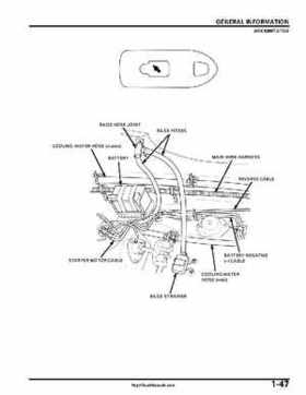 2004-2007 Honda Aquatrax ARX1200N3/T3/T3D Factory Service Manual, Page 50