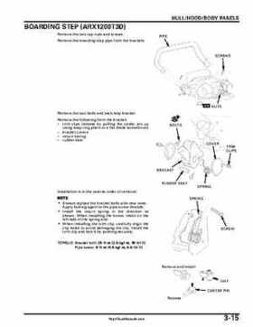 2004-2007 Honda Aquatrax ARX1200N3/T3/T3D Factory Service Manual, Page 104