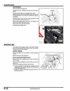 2004-2007 Honda Aquatrax ARX1200N3/T3/T3D Factory Service Manual, Page 117