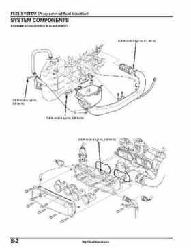 2004-2007 Honda Aquatrax ARX1200N3/T3/T3D Factory Service Manual, Page 165