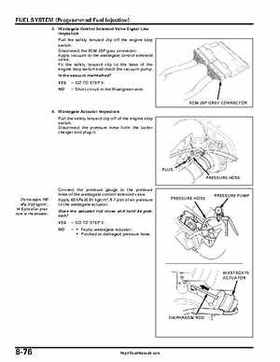 2004-2007 Honda Aquatrax ARX1200N3/T3/T3D Factory Service Manual, Page 239