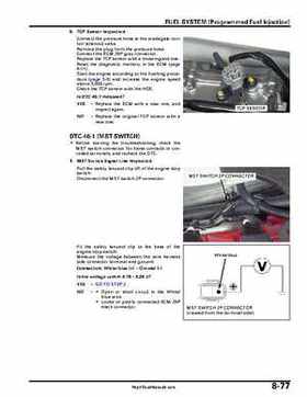 2004-2007 Honda Aquatrax ARX1200N3/T3/T3D Factory Service Manual, Page 240