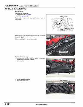 2004-2007 Honda Aquatrax ARX1200N3/T3/T3D Factory Service Manual, Page 255