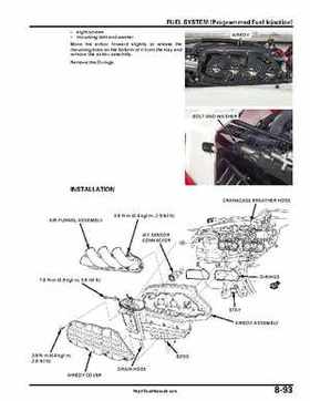 2004-2007 Honda Aquatrax ARX1200N3/T3/T3D Factory Service Manual, Page 256