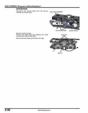 2004-2007 Honda Aquatrax ARX1200N3/T3/T3D Factory Service Manual, Page 259