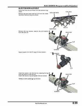 2004-2007 Honda Aquatrax ARX1200N3/T3/T3D Factory Service Manual, Page 262