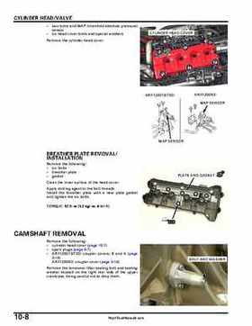 2004-2007 Honda Aquatrax ARX1200N3/T3/T3D Factory Service Manual, Page 305