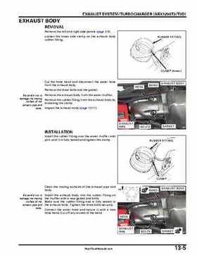 2004-2007 Honda Aquatrax ARX1200N3/T3/T3D Factory Service Manual, Page 368