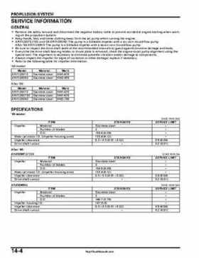 2004-2007 Honda Aquatrax ARX1200N3/T3/T3D Factory Service Manual, Page 379