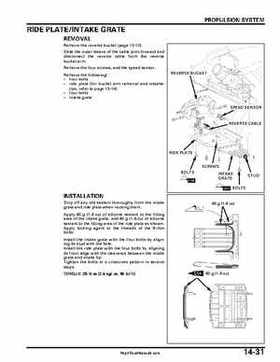 2004-2007 Honda Aquatrax ARX1200N3/T3/T3D Factory Service Manual, Page 406