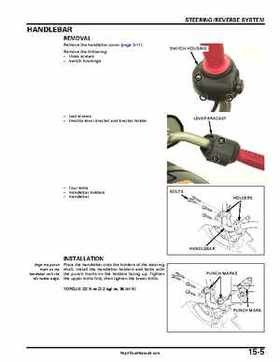 2004-2007 Honda Aquatrax ARX1200N3/T3/T3D Factory Service Manual, Page 416