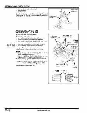 2004-2007 Honda Aquatrax ARX1200N3/T3/T3D Factory Service Manual, Page 419