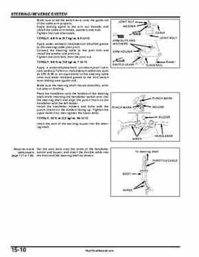2004-2007 Honda Aquatrax ARX1200N3/T3/T3D Factory Service Manual, Page 421