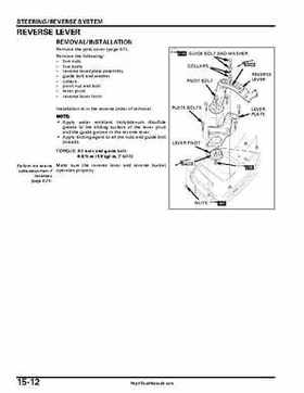 2004-2007 Honda Aquatrax ARX1200N3/T3/T3D Factory Service Manual, Page 423