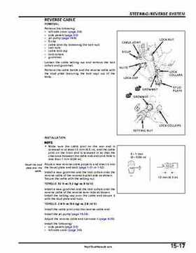 2004-2007 Honda Aquatrax ARX1200N3/T3/T3D Factory Service Manual, Page 428
