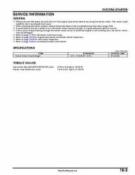 2004-2007 Honda Aquatrax ARX1200N3/T3/T3D Factory Service Manual, Page 450