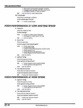 2004-2007 Honda Aquatrax ARX1200N3/T3/T3D Factory Service Manual, Page 494