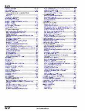 2004-2007 Honda Aquatrax ARX1200N3/T3/T3D Factory Service Manual, Page 498