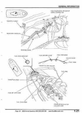2008 Honda Aquatrax ARX1500T3/T3D factory service manual, Page 24