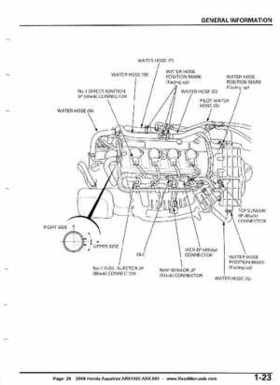 2008 Honda Aquatrax ARX1500T3/T3D factory service manual, Page 26