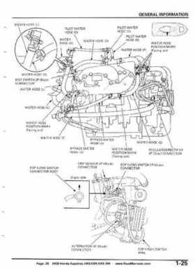 2008 Honda Aquatrax ARX1500T3/T3D factory service manual, Page 28