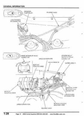 2008 Honda Aquatrax ARX1500T3/T3D factory service manual, Page 31