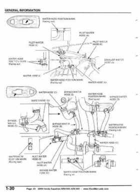 2008 Honda Aquatrax ARX1500T3/T3D factory service manual, Page 33