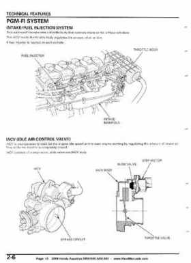 2008 Honda Aquatrax ARX1500T3/T3D factory service manual, Page 43