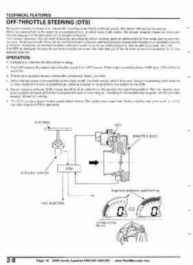2008 Honda Aquatrax ARX1500T3/T3D factory service manual, Page 45
