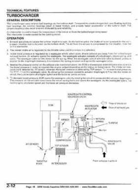 2008 Honda Aquatrax ARX1500T3/T3D factory service manual, Page 49