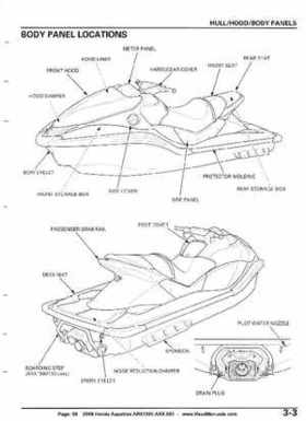 2008 Honda Aquatrax ARX1500T3/T3D factory service manual, Page 59