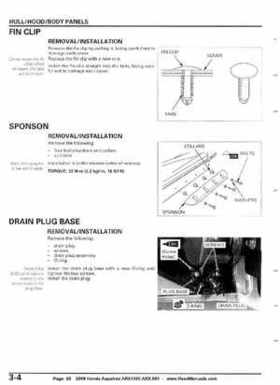 2008 Honda Aquatrax ARX1500T3/T3D factory service manual, Page 60