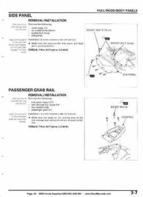 2008 Honda Aquatrax ARX1500T3/T3D factory service manual, Page 63