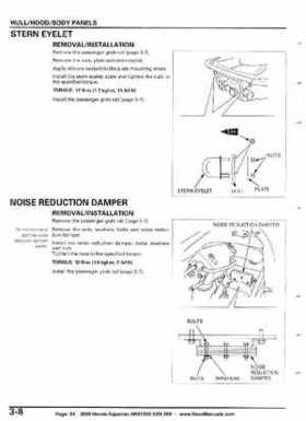 2008 Honda Aquatrax ARX1500T3/T3D factory service manual, Page 64