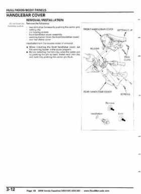 2008 Honda Aquatrax ARX1500T3/T3D factory service manual, Page 68