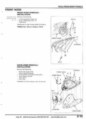 2008 Honda Aquatrax ARX1500T3/T3D factory service manual, Page 69