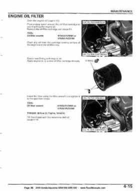 2008 Honda Aquatrax ARX1500T3/T3D factory service manual, Page 89