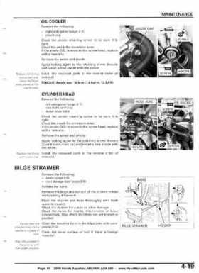 2008 Honda Aquatrax ARX1500T3/T3D factory service manual, Page 93