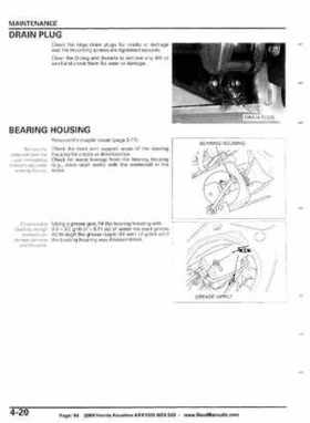2008 Honda Aquatrax ARX1500T3/T3D factory service manual, Page 94