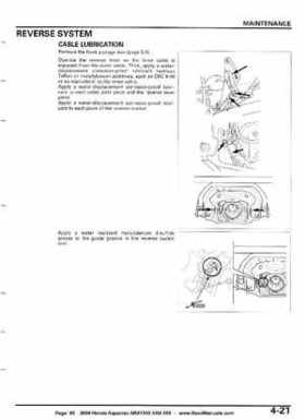 2008 Honda Aquatrax ARX1500T3/T3D factory service manual, Page 95