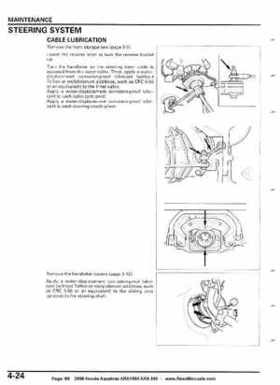 2008 Honda Aquatrax ARX1500T3/T3D factory service manual, Page 98