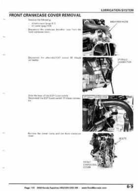 2008 Honda Aquatrax ARX1500T3/T3D factory service manual, Page 115