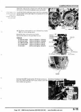 2008 Honda Aquatrax ARX1500T3/T3D factory service manual, Page 121