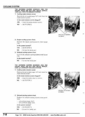 2008 Honda Aquatrax ARX1500T3/T3D factory service manual, Page 134