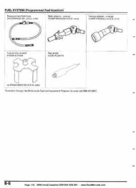 2008 Honda Aquatrax ARX1500T3/T3D factory service manual, Page 142